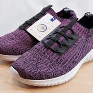 Tiosebon Womens | Purple | Slip On Athletic Shoes Size 9.5